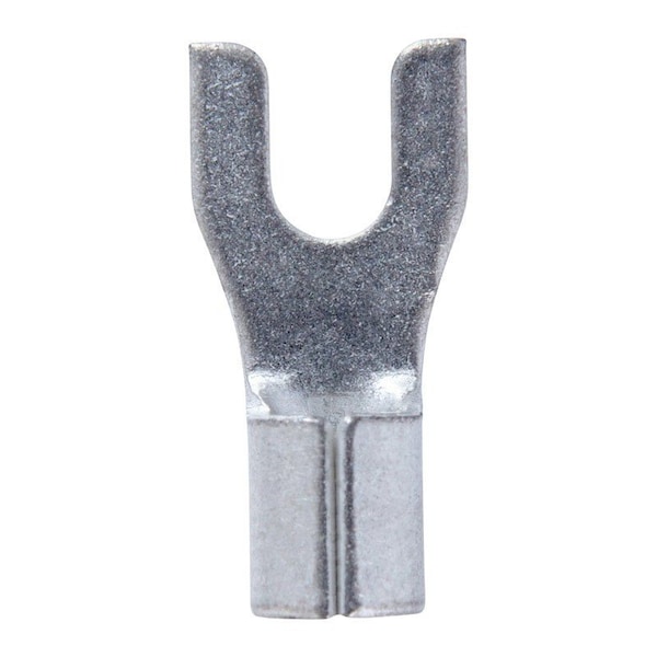 Jandorf Jandorf 12-10 Ga. Uninsulated Wire Terminal Spade Silver 5 pk 60842 - main